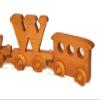 Personalized Wooden Letter Train Toy  Custom Name Train for Kids, Handmade Keepsake Gift for Birthdays, Easter Baskets, and Playrooms view 2