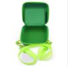CASEMATIX Green Travel Case Compatible with Leapfrog Rockit Twist Handheld Game System - Includes Adjustable Shoulder Strap, Accessory Storage and Rubber Keychain - CASE ONLY view 4