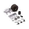 Clutch Bell Shoes Bearing 14T Gear Flywheel Assembly Kit Set Springs Cone Engine Nut for 1/8 RC Hobby Model Nitro Car HPI HSP Traxxas Axial Himoto (Silver) view 2