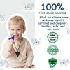 Chew Necklaces for Sensory Kids, 6 Pack Chewy Necklace Sensory Toys for Autism, ADHD, Anxiety- Silicone Teething Necklace Oral Chew Toys for Boys Girls Adults Chewer Reduces Chewing Fidgeting view 4