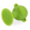 Nuby Silly Monkey Interactive Suction Toys with Built-in Rattle, 2 Piece, Green/Aqua view 4