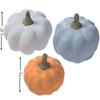 Assorted Fall Foam Pumpkins - Crafts for Kids and Fun Home Activities view 2