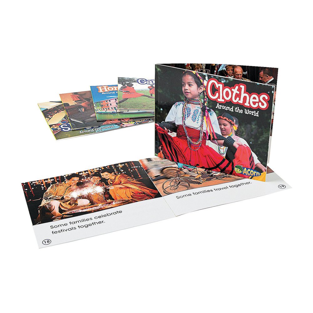 Around The World - 6 Pieces - Educational And Learning Activities For Kids