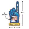Color Your Own #1 Dad Foam Finger Frame - Crafts for Kids and Fun Home Activities view 2