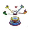 Charmgle Funny Wind-Up Rotating Spaceship Game Tin Toys Amusement Park Theme Novelty Christmas Party Favors view 2