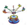 Charmgle Funny Wind-Up Rotating Spaceship Game Tin Toys Amusement Park Theme Novelty Christmas Party Favors view 3