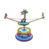 Charmgle Funny Wind-Up Rotating Spaceship Game Tin Toys Amusement Park Theme Novelty Christmas Party Favors view 4