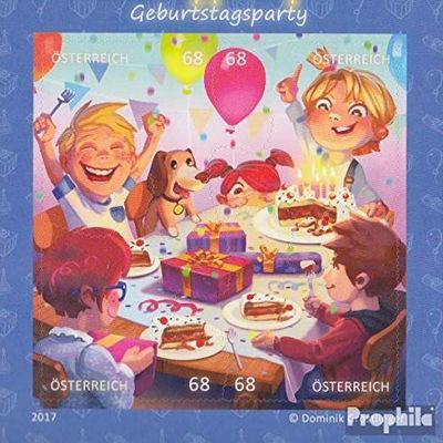 Austria block93 (Complete.Issue.) 2017 Birthday (Stamps for Collectors)