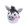 Fun Express Inflatable Stuffed Zebra Balls  Soft Durable & Fun Toy for Kids  Perfect for Playtime Parties Outdoor  Activities & Events Great for Group Games & Family Fun  Black & White  6 Pieces view 1