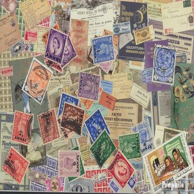 Muskat and Oman 100 Various Stamps (Stamps for Collectors)