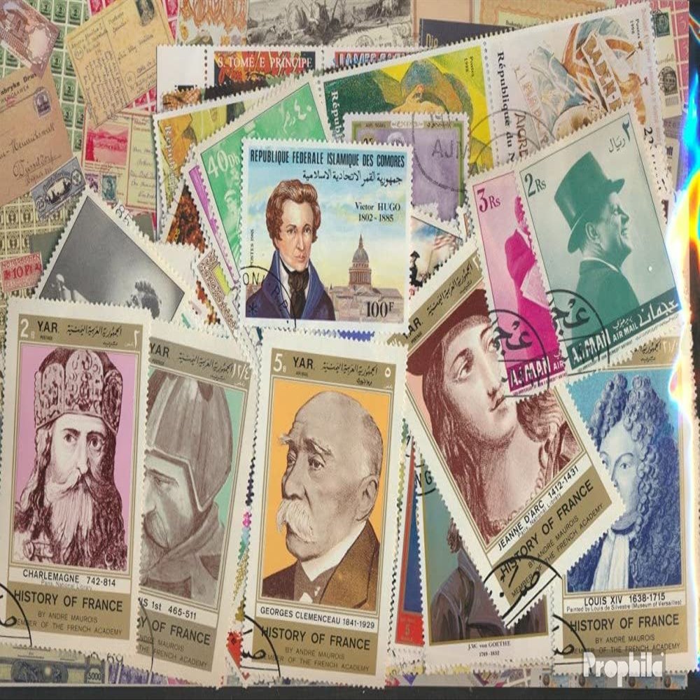 Motives 1.000 Various Famous People Stamps (Stamps for Collectors) Celebrities/Film/Theater/Radio