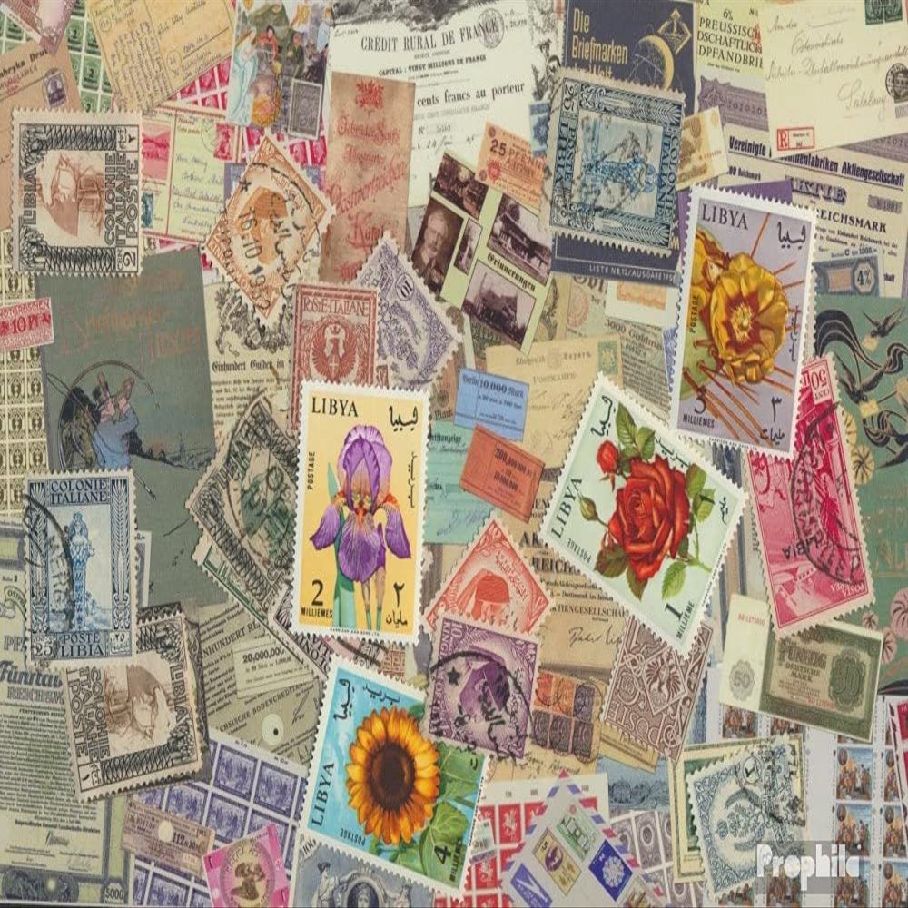 Italian Libya 75 Various Stamps (Stamps for Collectors)