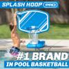 GoSports Splash Hoop Swimming Pool Basketball Game, Includes Poolside Water Basketball Hoop, 2 Balls and Pump  Choose Your Style view 2