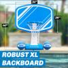 GoSports Splash Hoop Swimming Pool Basketball Game, Includes Poolside Water Basketball Hoop, 2 Balls and Pump  Choose Your Style view 4