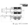 TOUCAN RC HOBBY LESU 20 Feet Metal Box Container Trailer 1/14 for Tamiya RC Car Tractor Truck view 3