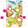 Blulu Candy Cane Land Toss Games With 3 Bean Bags, Ice Cream Cone Toss Game, Sweet Adventures Theme Wall Decoration for Lollipop Party Supplies, Christmas Gingerbread Candy Wonderland view 1