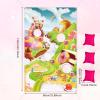 Blulu Candy Cane Land Toss Games With 3 Bean Bags, Ice Cream Cone Toss Game, Sweet Adventures Theme Wall Decoration for Lollipop Party Supplies, Christmas Gingerbread Candy Wonderland view 2