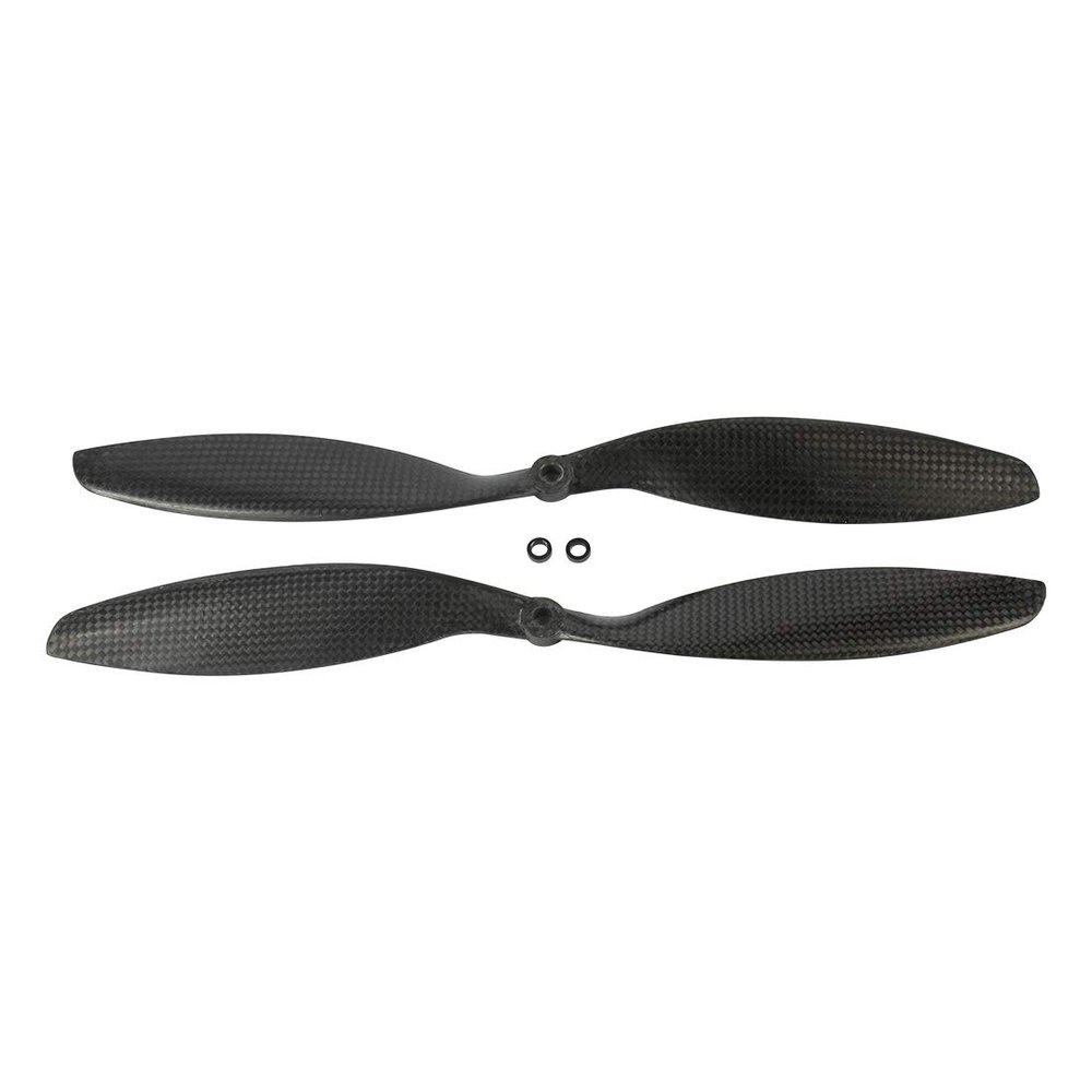 QWinOut 3k Carbon Fiber Propeller Cw CCW 8045 8047 9047 1045 1047 1147 1238 1245 1447 1555 CF Props for RC Quadcopter Hexacopter Multi Rotor UFO (1 Pair,1047)