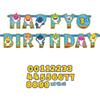 Baby Shark Happy Birthday Jumbo Add An Age Banner - 10.5' x 10" (Pack Of 1) - Multicolor Party Decoration - Great For Themed Parties & Events view 3