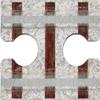 Wooden Train Track - Adapter Pair - Made in USA view 2