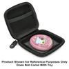 CASEMATIX Pink Travel Case Compatible with Tamagotchi On Interactive Virtual Pet Game, Includes Travel Case with Wrist Strap Only view 2
