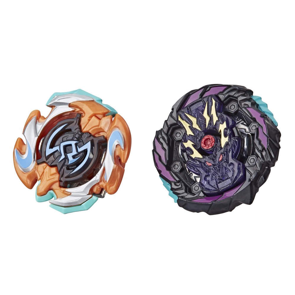 Bey Blade Burst Rise Hypersphere Dual Pack Dusk Balkesh B5 and Right Artemis A5-1 Left-Spin and 1 Right-Spin Battling Top Toy, 8 and Up