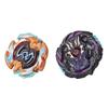 Bey Blade Burst Rise Hypersphere Dual Pack Dusk Balkesh B5 and Right Artemis A5-1 Left-Spin and 1 Right-Spin Battling Top Toy, 8 and Up view 1