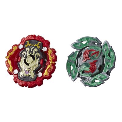 Bey Blade Burst Rise Hypersphere Dual Pack Viper Hydrax H5 and Dullahan D5-1 Left-Spin and 1 Right-Spin Battling Top Toy, Ages 8 and Up