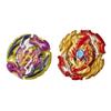 Beyblade Burst Rise Hypersphere Dual Pack Lord Spryzen S5 and Roktavor R5-1 Right/Left-Spin and 1 Right-Spin Battling Top Toy, 8 and Up view 1
