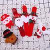 Aneco 24 Pack Christmas Slap Bracelets Slap Bands Toys Santa Claus Snowman Reindeer Bear Slap Bracelet for Christmas Party Favors view 4