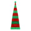 CHICTRY Funny Christmas Hat Plush Long Bendable Striped Clown Hat for Xmas Holiday Theme Party Favors Photos Props Green&Red One Size view 1