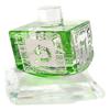 New Green Chanukah Hanukkah Crystal Israel Dreidel&Display Sevivon top Spinning view 2