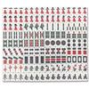 40mm Thin Automatic Mahjong Table 2 Sets Chinese no Numbered Tiles Foldable Table + Table top  view 3