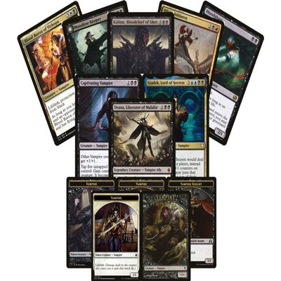 25 Magic Card Vampire Lot - 3 Rares/Mythics, 25+ Commons/Uncommons, and Foils!