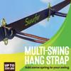 Swurfer Skyline Tree Swing Hanging Kit  Heavy Duty, Weather Resistant, Swing Line to Hang Multiple Swings, Span Up to 40 Feet, Includes 4 Adjustable Locking Anchors & Carabiners, Easy Installation view 2