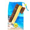 Beach Sand Remover, 2 in 1 Sand Off Brush, Beach Vacation, Surfing Accessories, Ocean & Lakeside Sports Recreation - Eco Friendly view 1