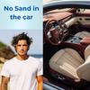 Beach Sand Remover, 2 in 1 Sand Off Brush, Beach Vacation, Surfing Accessories, Ocean & Lakeside Sports Recreation - Eco Friendly view 4