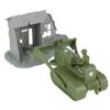 BMC Classic Army Corps of Engineers Bulldozer Building Plastic Army Men Playset view 4
