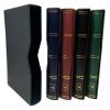 Prophila Slipcase for stockbook stamp album 60 and 64 sides blue view 1