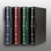 Prophila stockbook 60 White Divided Sides Padded with slipcase Black view 4