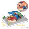 Driven by Battat  Gas Station & Drive-Thru Restaurant Playset with Food Truck  Toy with Moving Parts  Compatible with Pocket Series Tracks  for Kids Ages 3+ view 3
