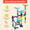 B. toys  Marble Palooza  Buildable STEM-Based Maze Run Kit Featuring 38 Interlocking Components  Logical Thinking and Fine Motor Development Set for Inquisitive Kids  3+ Years view 4