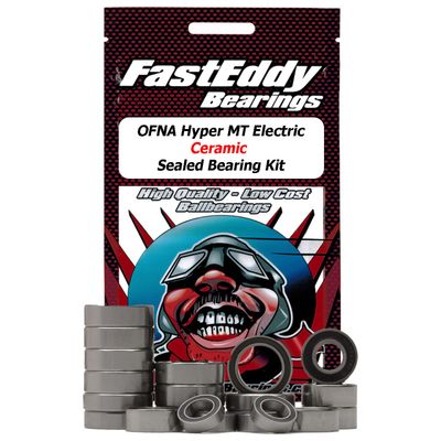 FastEddy Bearings Compatible with OFNA Hyper MT Electric Ceramic Sealed Bearing Kit