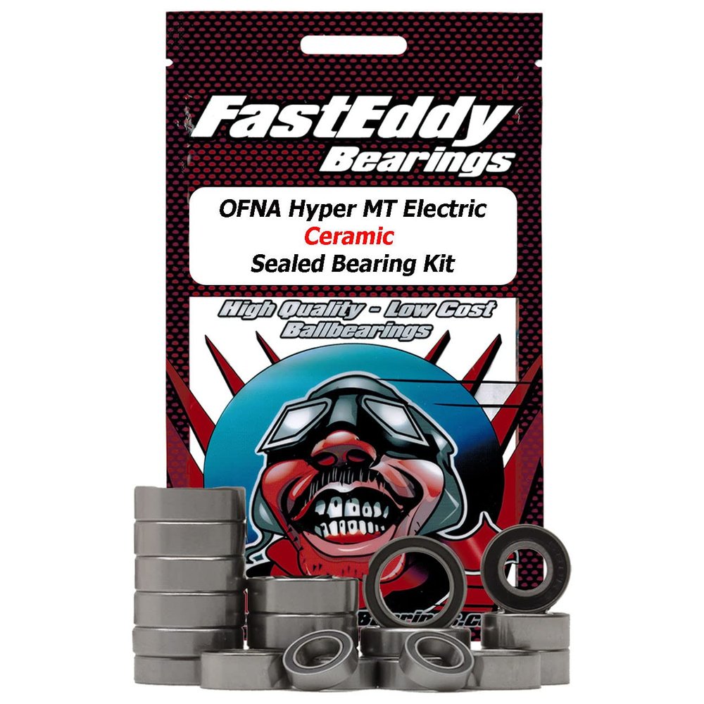 FastEddy Bearings Compatible with OFNA Hyper MT Electric Ceramic Sealed Bearing Kit