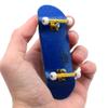 Teak Tuning 32mm Prolific Complete Fingerboard - Hanukah Colorway | 32mm x 97mm Handmade Maple Wood Deck | Pro Board Shape | Polyurethane Bearing Wheels | O-Ring Tuning view 1