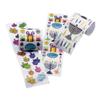 Hanukkah Sticker Gift Set - Over 600 Stickers - Chanukah Prismatic Stickers, Chanukah Sticker Book and Happy Hanukkah Foam Shapes(Dreidels, Menorrahs, Candles, etc.) view 3