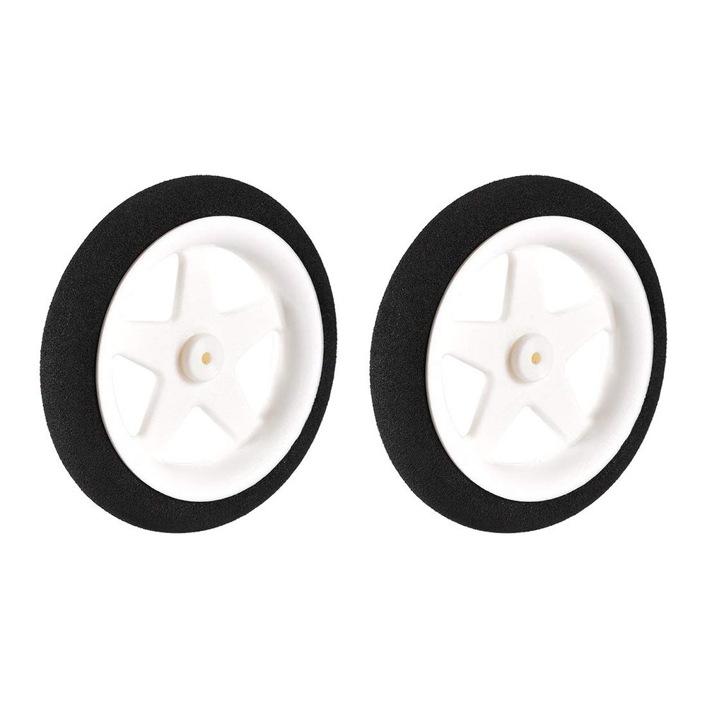 UXCell RC Model Plane Aircraft Wheel - Micro Sport Wheel 0.07 Inch X 2.16 Inch - 2PCS