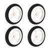 UXcell RC Model Plane Aircraft Wheel - Micro Sport Wheel 0.07 x 2.16 Inch - 4PCS view 1