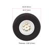 uxcell RC Model Plane Aircraft Wheel Micro Sport Wheel 0.15 Inch X 2.36 Inch - Wheel 6PCS view 3
