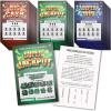 30 Pack Fake Scratch Off Lottery Tickets, Gag Prank Winning Lotto Ticket Cards (3 Designs) view 1